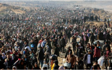  Displaced Palestinians are returning to northern Gaza during a fragile ceasefire between Israel and Hamas. Over 375,000 individuals have crossed back, confronting destroyed homes and mourning lost loved ones. Egypt is preparing to treat wounded Palestini