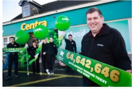 A lucky player has won a €250,000 prize in the latest National Lottery draw. The winning ticket was purchased on January 27 at a Spar store in Balbriggan, Co. Dublin. The winner is advised to sign the ticket and contact the claims team to collect their pr