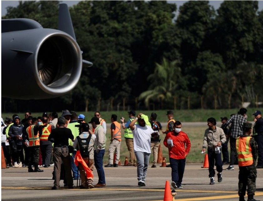 US deports Indian migrants using military plane amid Trump’s crackdown 