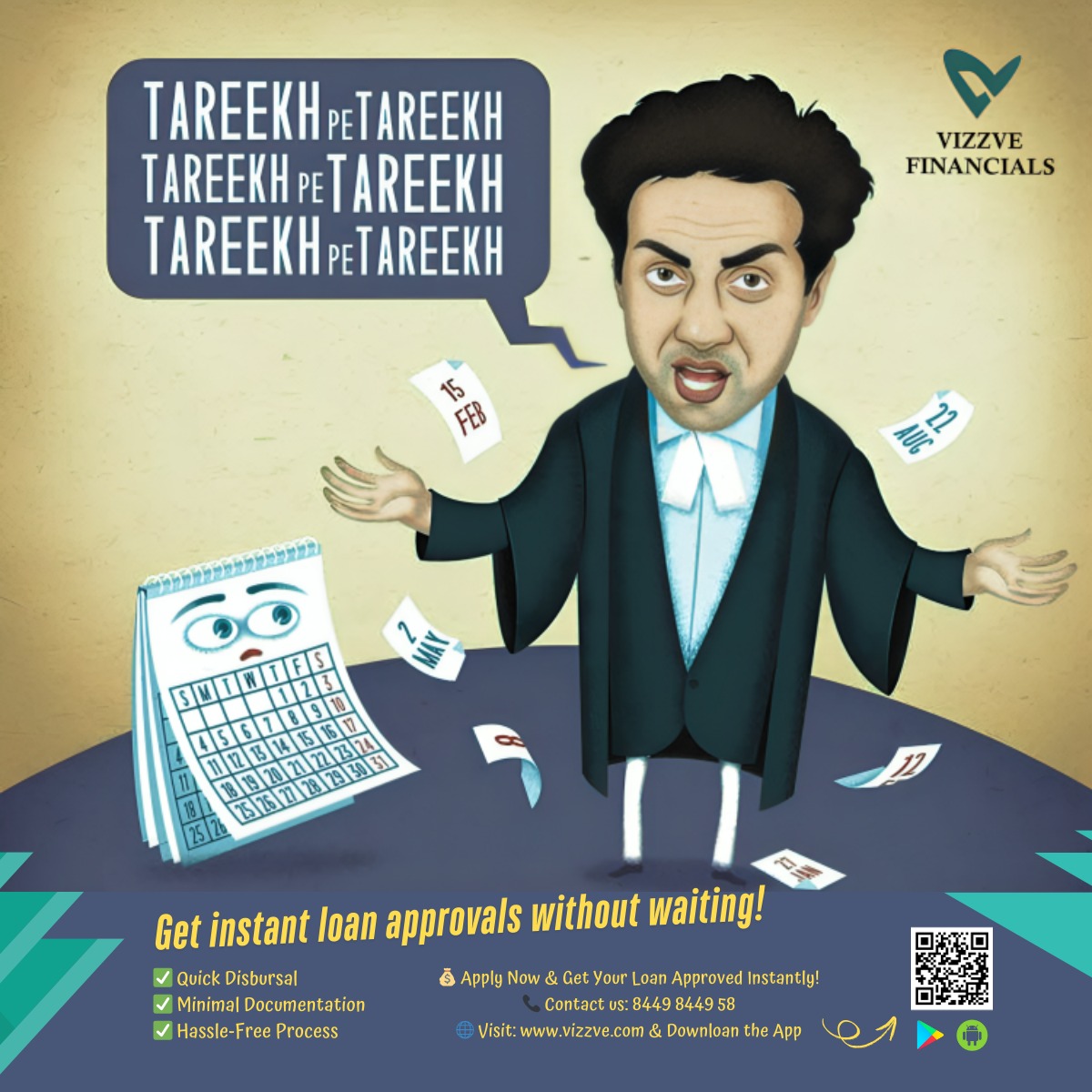 🗣 "Tarikh pe Tarikh... Tarikh pe Tarikh..."