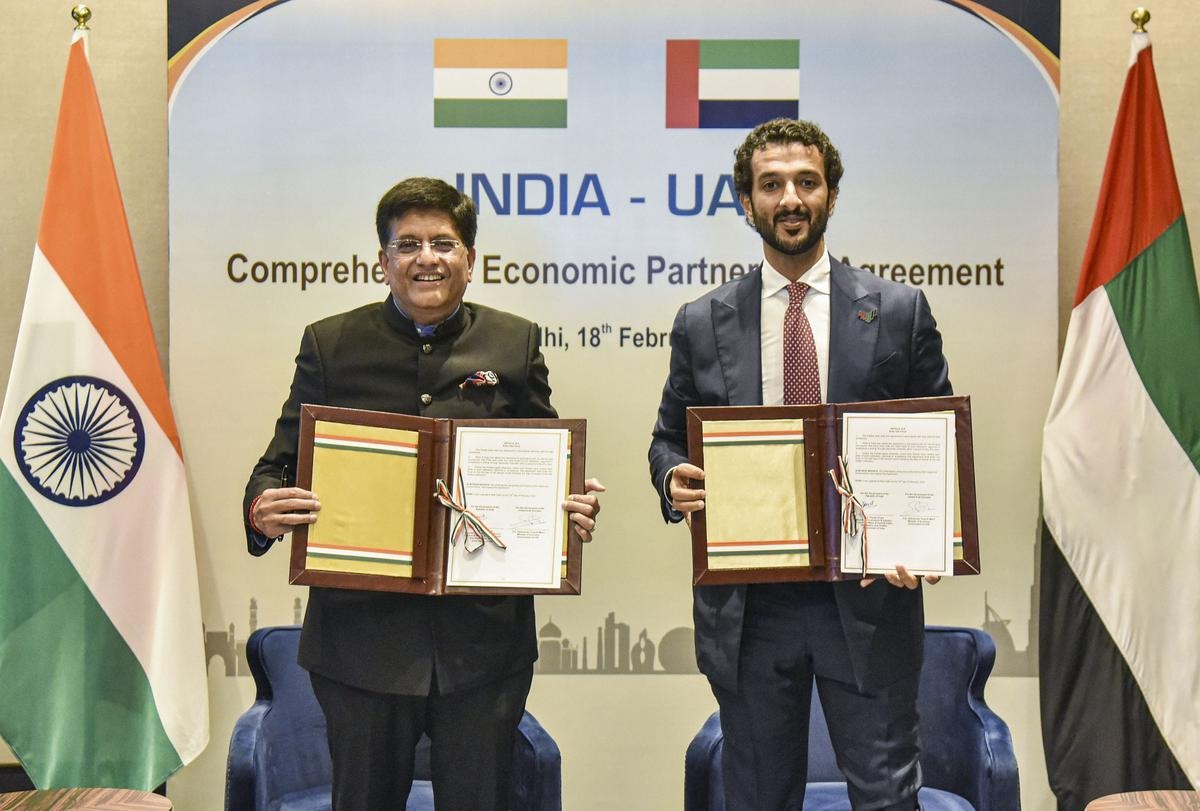  India and UAE Sign Historic Trade Agreement to Boost Economic Ties.