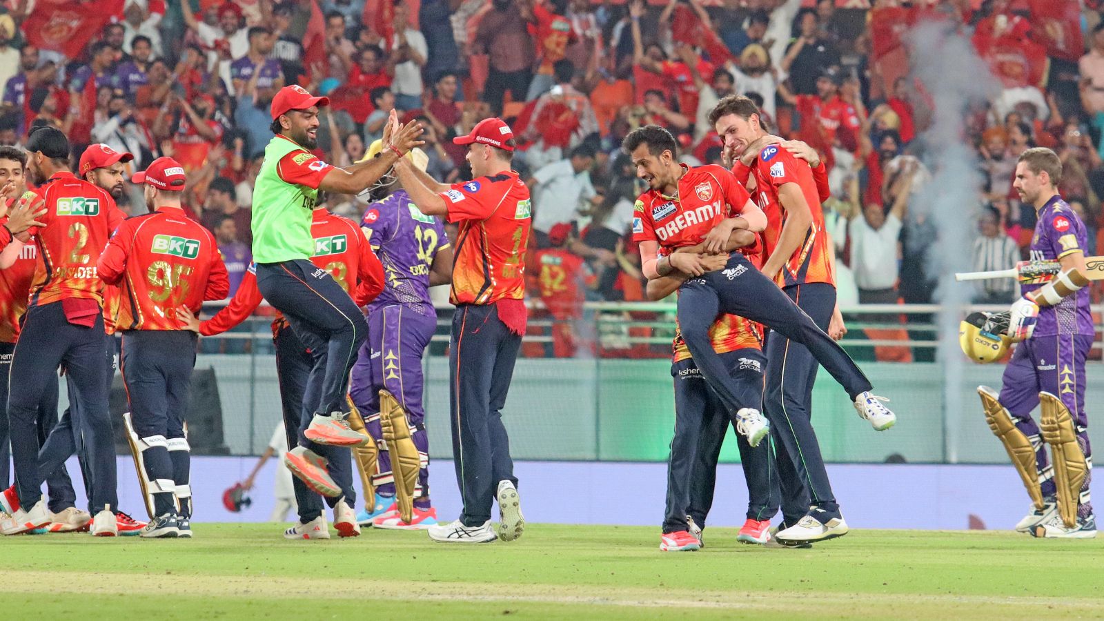 PBKS Create History With Thrilling Win Over KKR in Low-Scoring IPL 2025 Clash