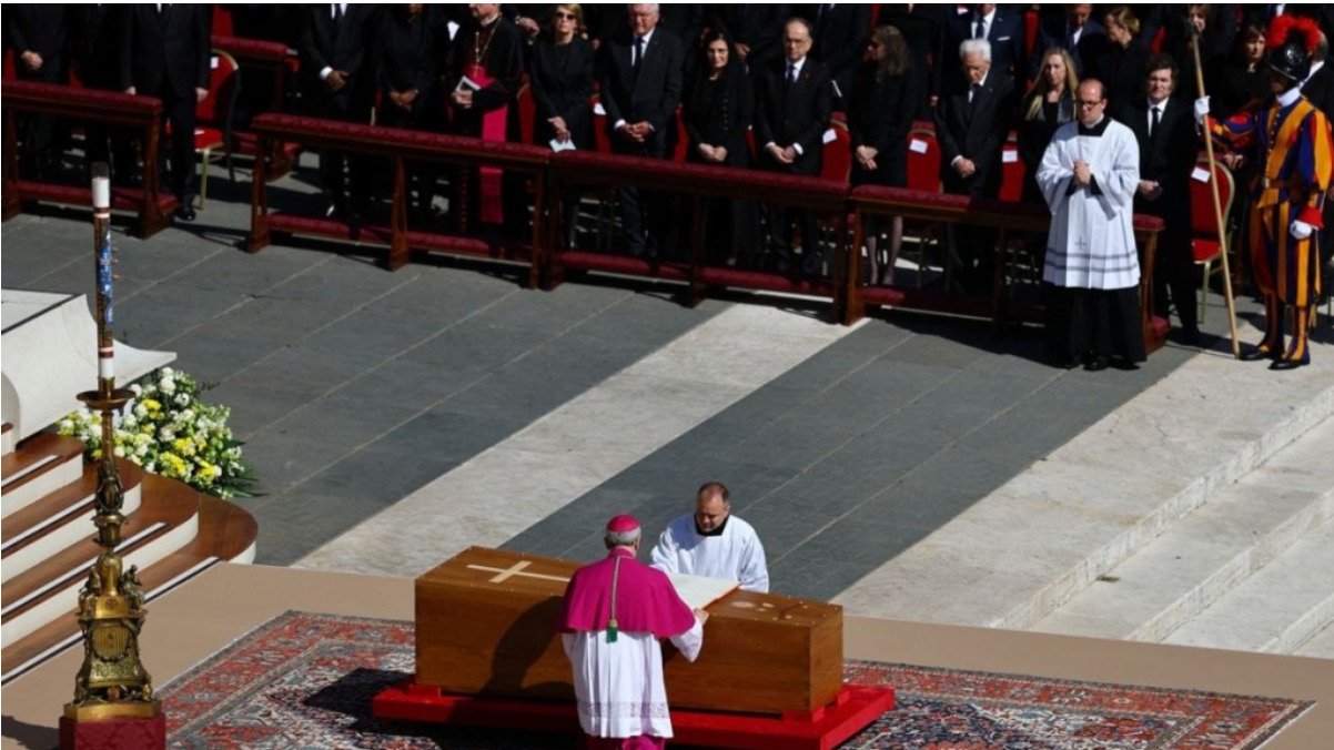  Pope Francis funeral LIVE: Funeral rites begin, thousands gather at St Peter’s Square