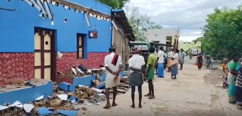 Three Dead After Wall Collapses Due to Heavy Rain in Tamil Nadu's Madurai