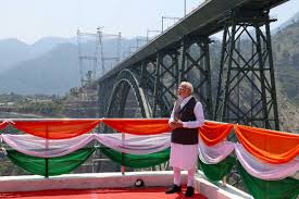 PM Modi Inaugurates Key Rail Bridge to Kashmir Valley, Slams Pakistan Over Pahalgam Terror Attack