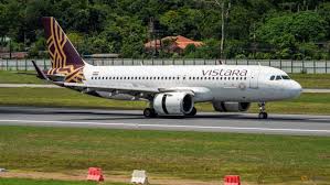 Air India aircraft on tarmac at Bangkok airport after bomb threat emergency landing.
