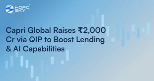 Capri Global Capital logo with financial charts and investors