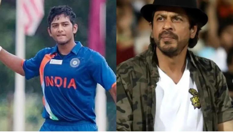 "Unmukt Chand celebrating half-century for Los Angeles Knight Riders in Major League Cricket 2025 match against San Francisco Unicorns"