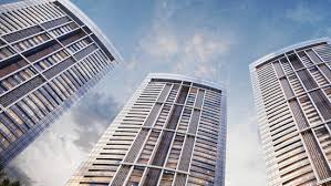 Aerial view of DLF Privana North residential project in Gurugram