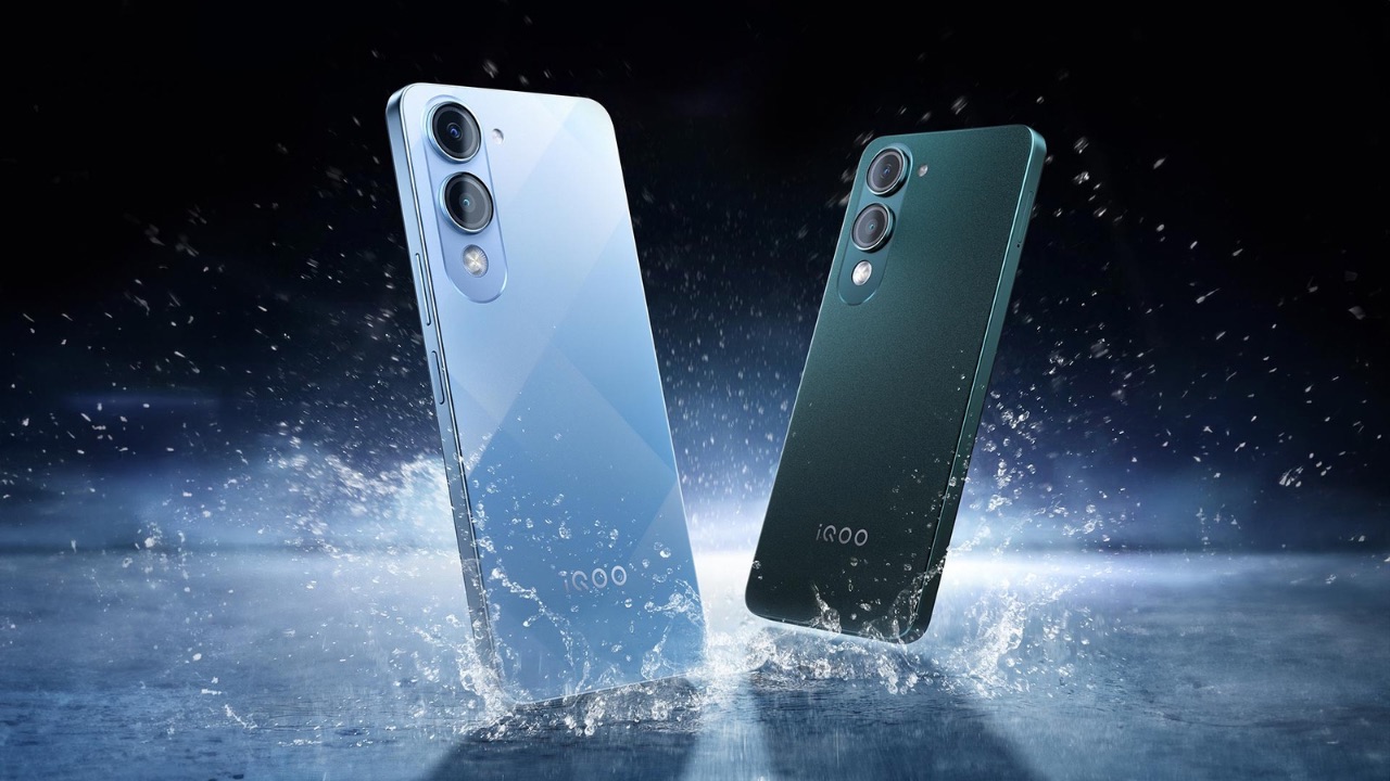 "iQOO Z10 Lite 5G smartphone launched in India showing front and back design"