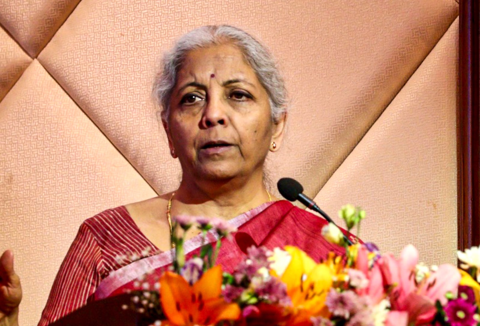 Finance Minister Nirmala Sitharaman speaking at the Global Fintech Summit on fintech opportunities in agriculture and rural India