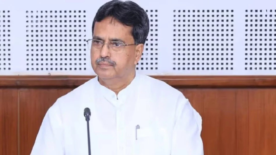 Tripura CM Manik Saha addressing media on low TET 2025 pass rates, says no irregularities in exam