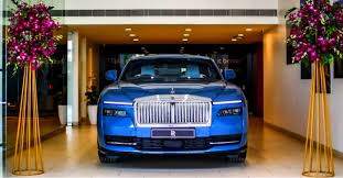 Rolls-Royce's most powerful car launched in India – side profile at unveiling event