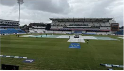 Players of Prague Barbarians and United CC during ECS Czechia 2025 match at Scott Page Field