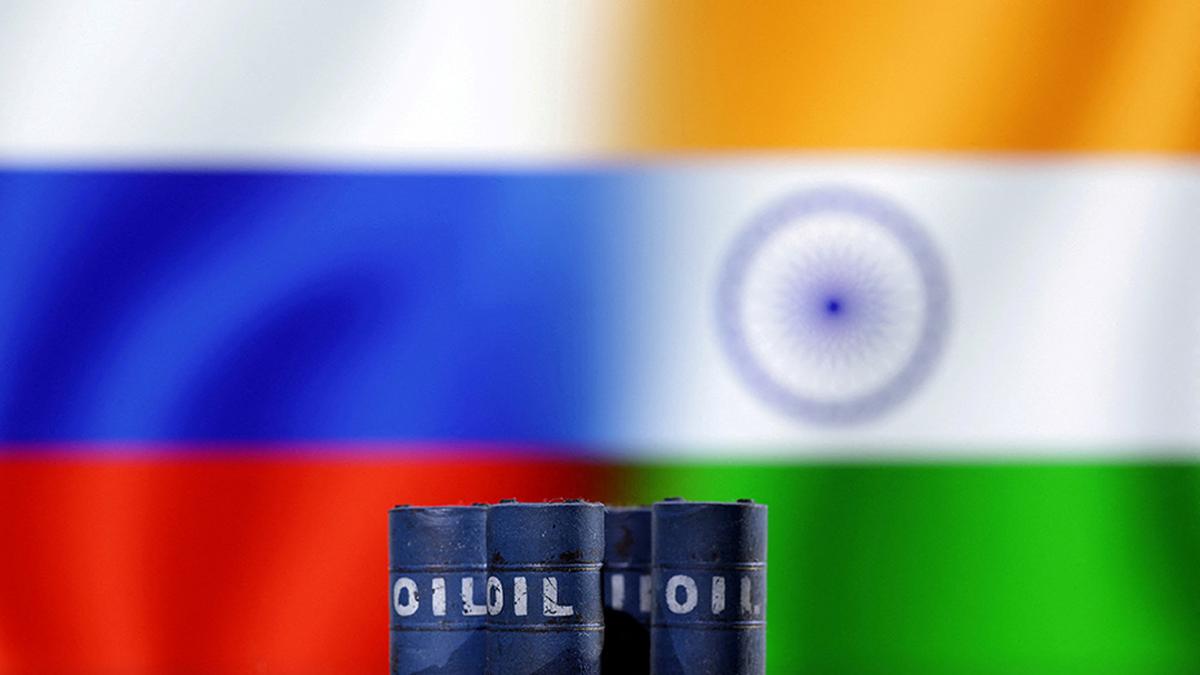 Oil tanker docked at Indian port amid rising imports from Russia and the U.S