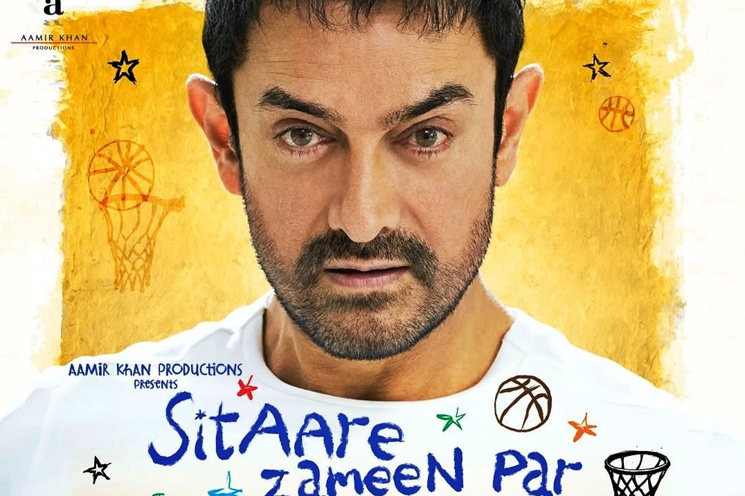 Aamir Khan in Sitaare Zameen Par movie still