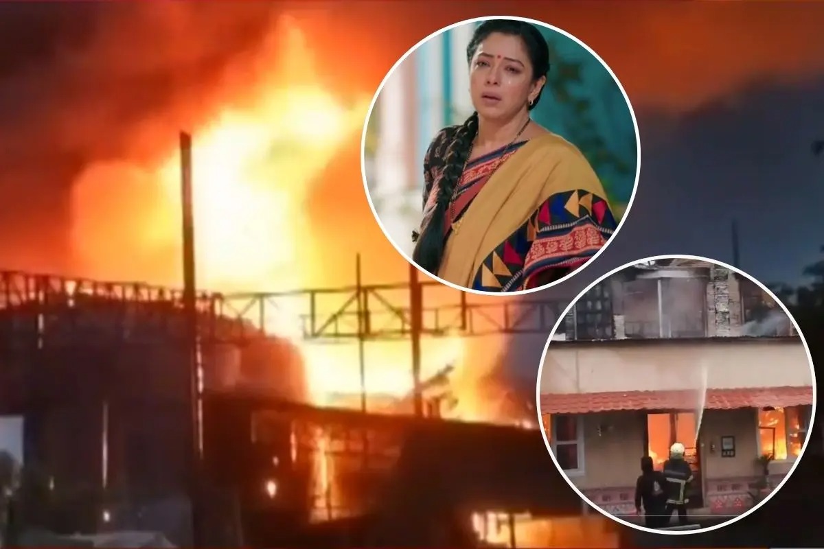 Fire engulfs Anupamaa TV show set at Mumbai Film City