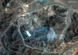 Satellite imagery of Iran nuclear site showing no damage after Trump’s claims
