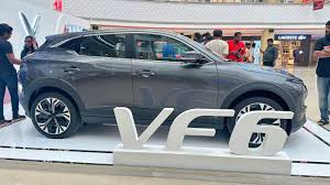 VinFast VF6 and VF7 electric SUVs showcased in India ahead of their 2025 launch