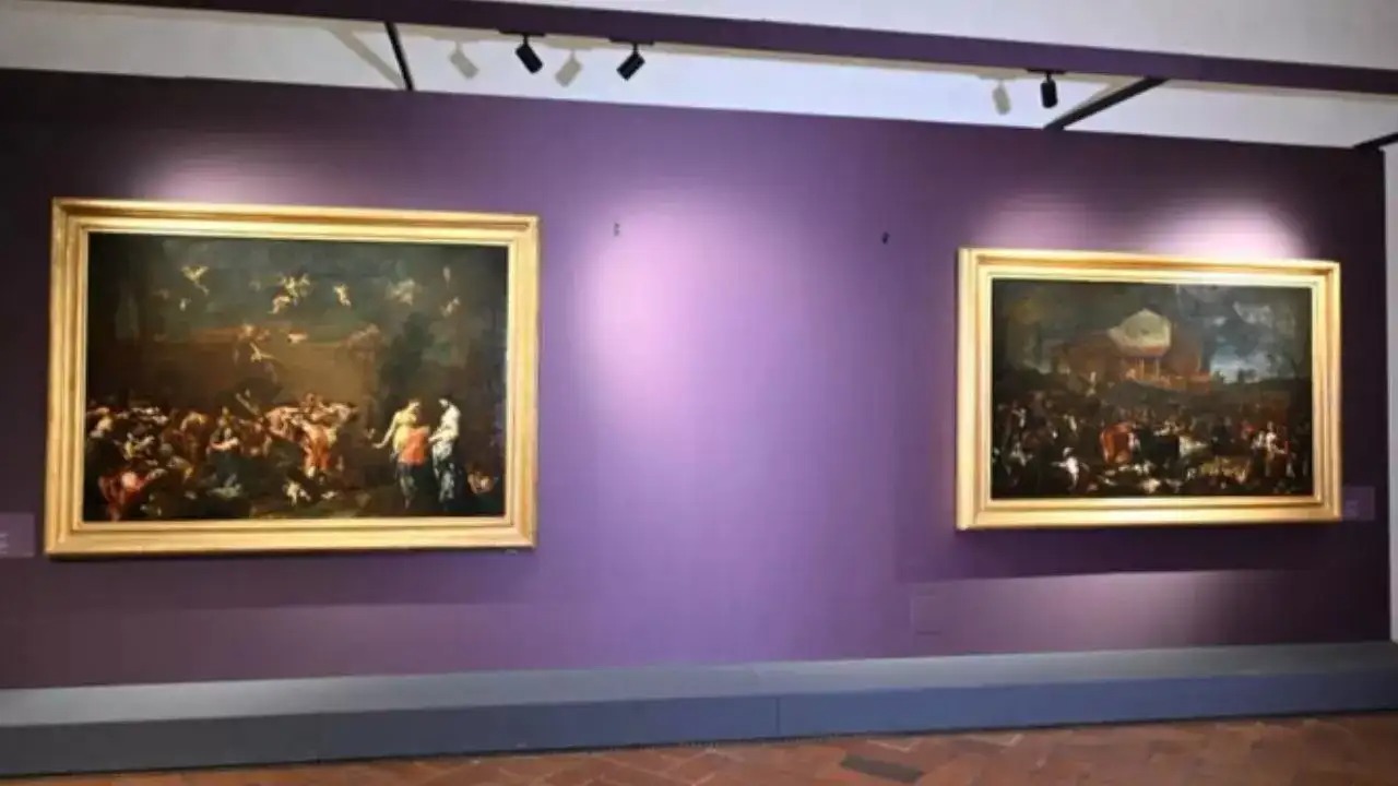 Damaged 300-year-old painting after tourist incident in museum