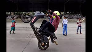 Hyderabad police seize bike used in viral 8-men stunt after riders jailed