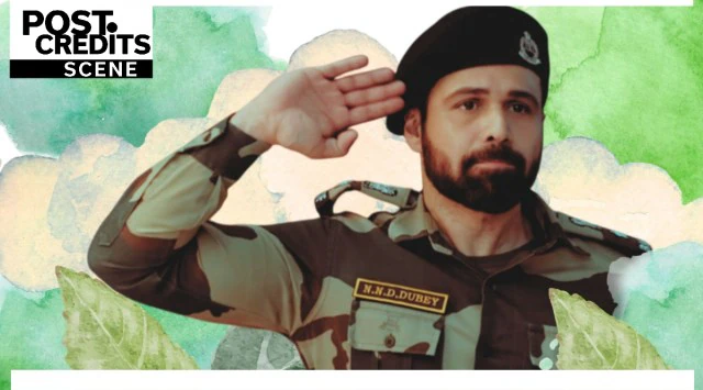 Emraan Hashmi in Ground Zero movie poster symbolizing Bollywood’s antiwar film challenge