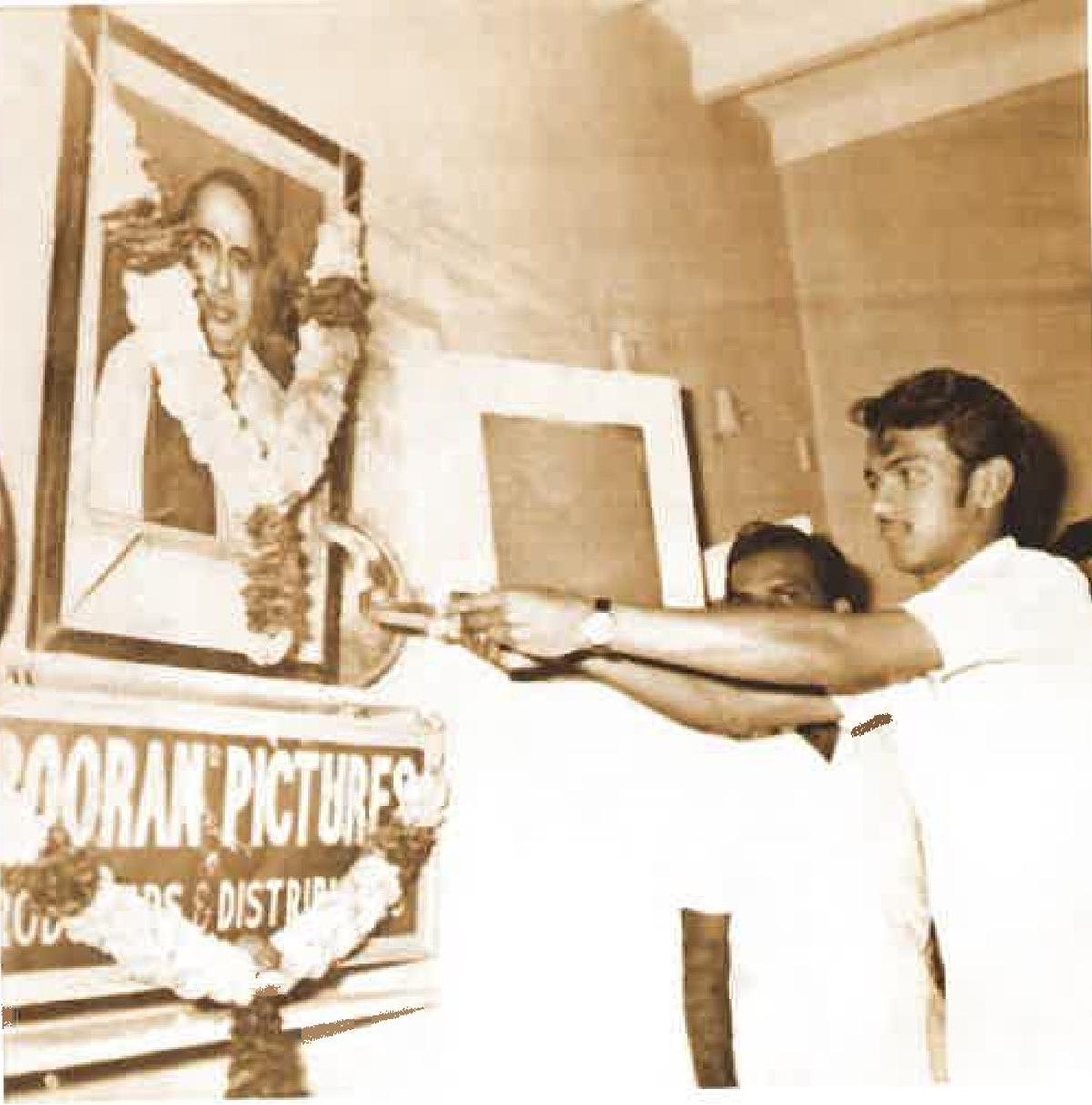 M.K. Stalin during Emergency period in police custody
