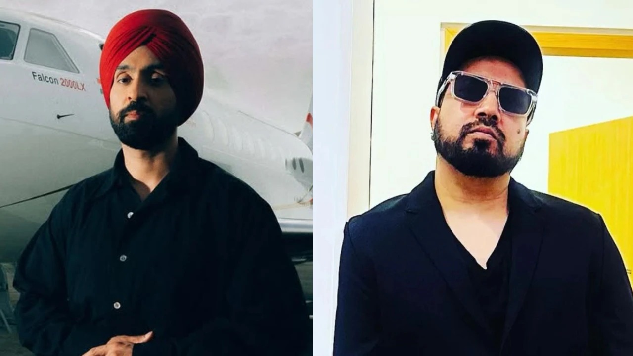 Mika Singh and Diljit Dosanjh in separate interviews amid Sardaar Ji 3 controversy.
