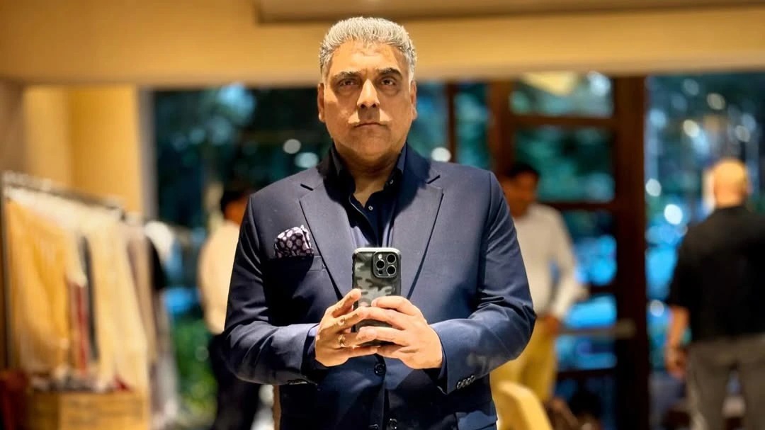 Actor Ram Kapoor during an interview, addressing the controversy over his removal from Mistry promotions.