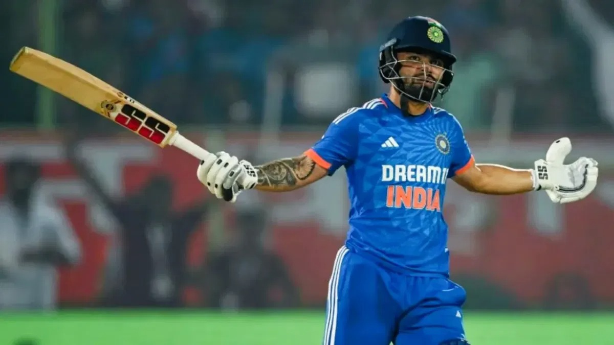 Rinku Singh in UP education department office ahead of appointment