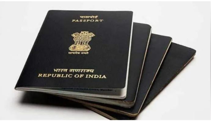 Indian citizen applying for e-passport online with biometric features