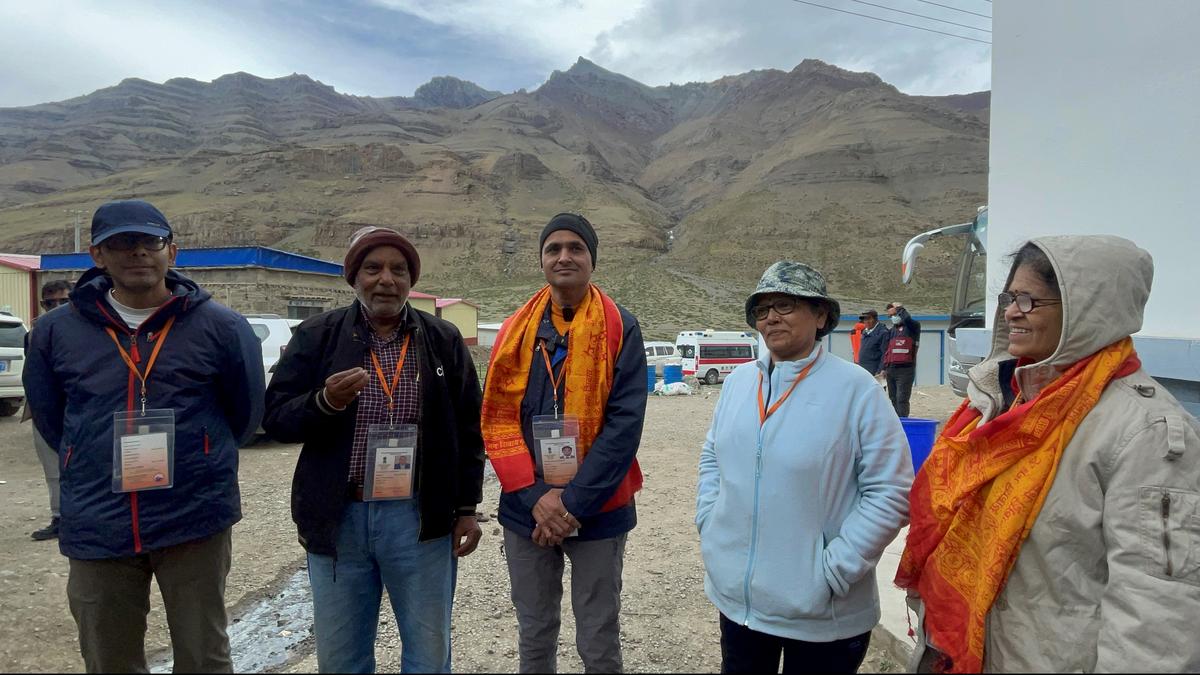 Pilgrims at Mount Kailash and Mansarovar Lake after six years as yatra resumes