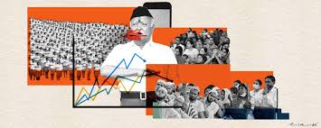 RSS leaders with Janata Party members after Emergency, political unity in 1977