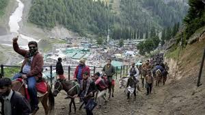 Security forces guard Amarnath Yatra route in Kashmir after Pahalgam attack