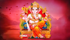 “Goddess Parvati holding young Ganesha, the elephant-headed god, after his divine rebirth”