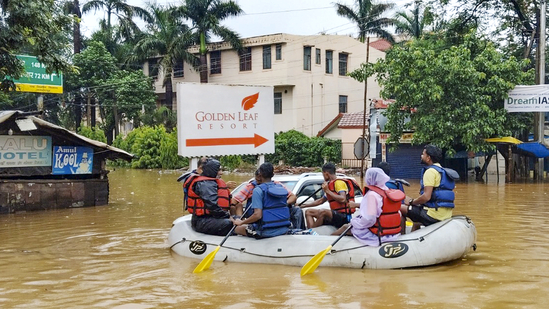 Rescue teams evacuate students from flooded residential school in Jharkhand after heavy monsoon rain
