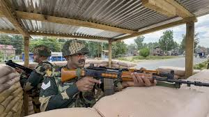 Security forces and drones deployed along Amarnath Yatra route in Jammu & Kashmir, 2025