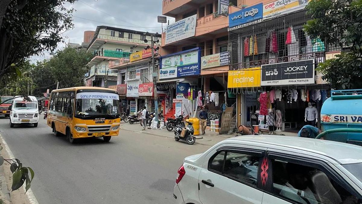Bengaluru residents protesting BBMP road widening notification