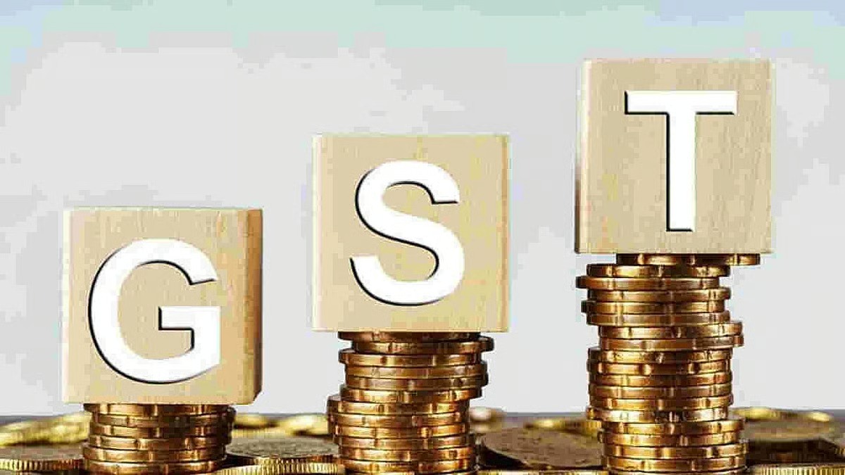 Infographic showing GST revenue growth in India – June 2025