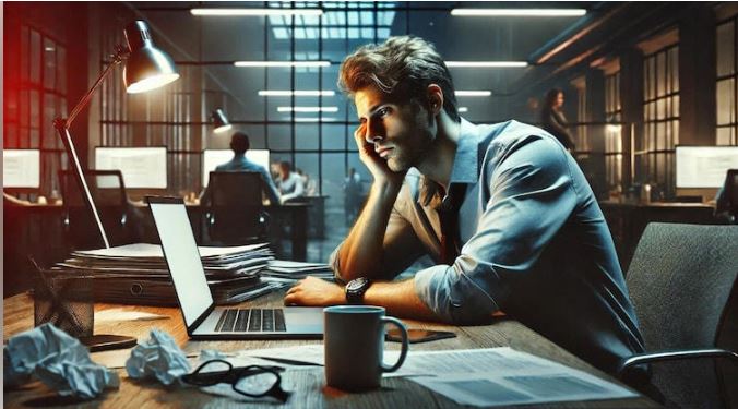 The Joker staring at a pile of burning money in The Dark Knight, symbolizing his rejection of capitalism