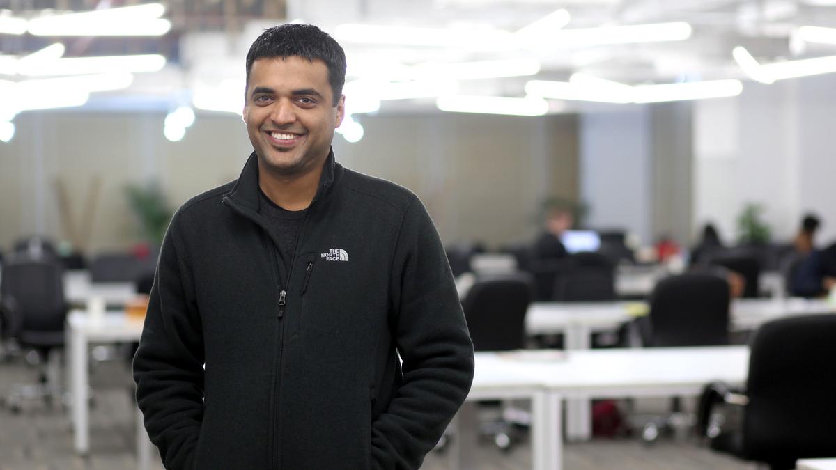 Deepinder Goyal unveiling LAT Aerospace's new drone technology