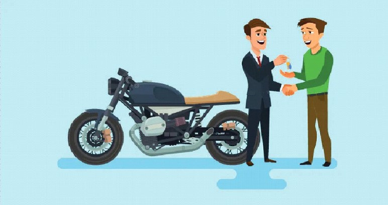 A young couple in a Tier-2 Indian city applying for a personal loan online using Vizzve Finance on their mobile phone