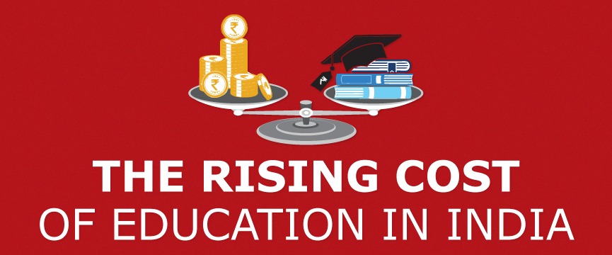 Parents calculating education expenses with a piggy bank and books – financial planning with Vizzve Finance