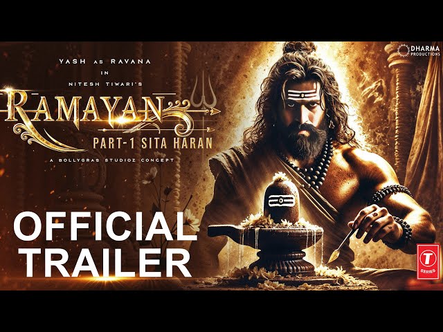 Ranbir Kapoor as Ram and Yash as Ravan in the first teaser of Ramayana, a grand mythological epic