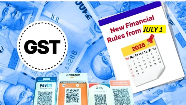 An illustration of a calendar marked July 2025, surrounded by icons of tax, rupee notes, credit score, and digital wallets, with Vizzve branding.