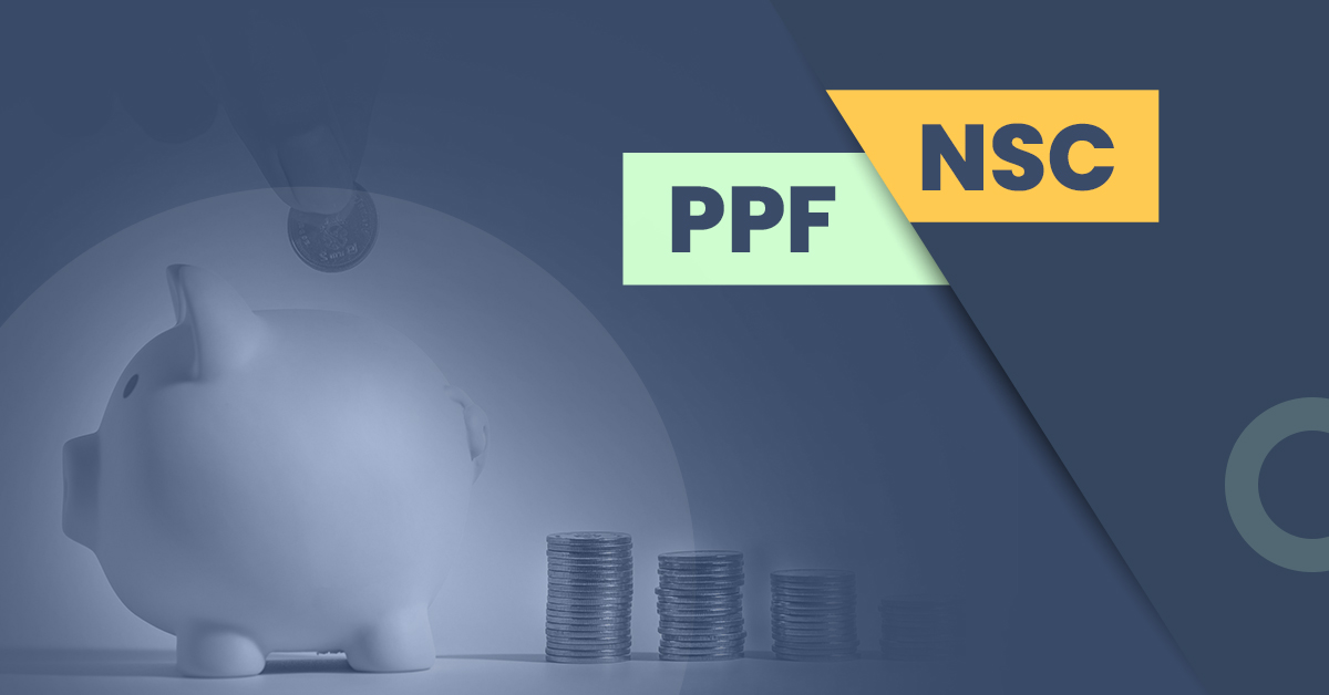 An investor comparing PPF and NSC interest rates with digital finance options on the Vizzve Finance app.