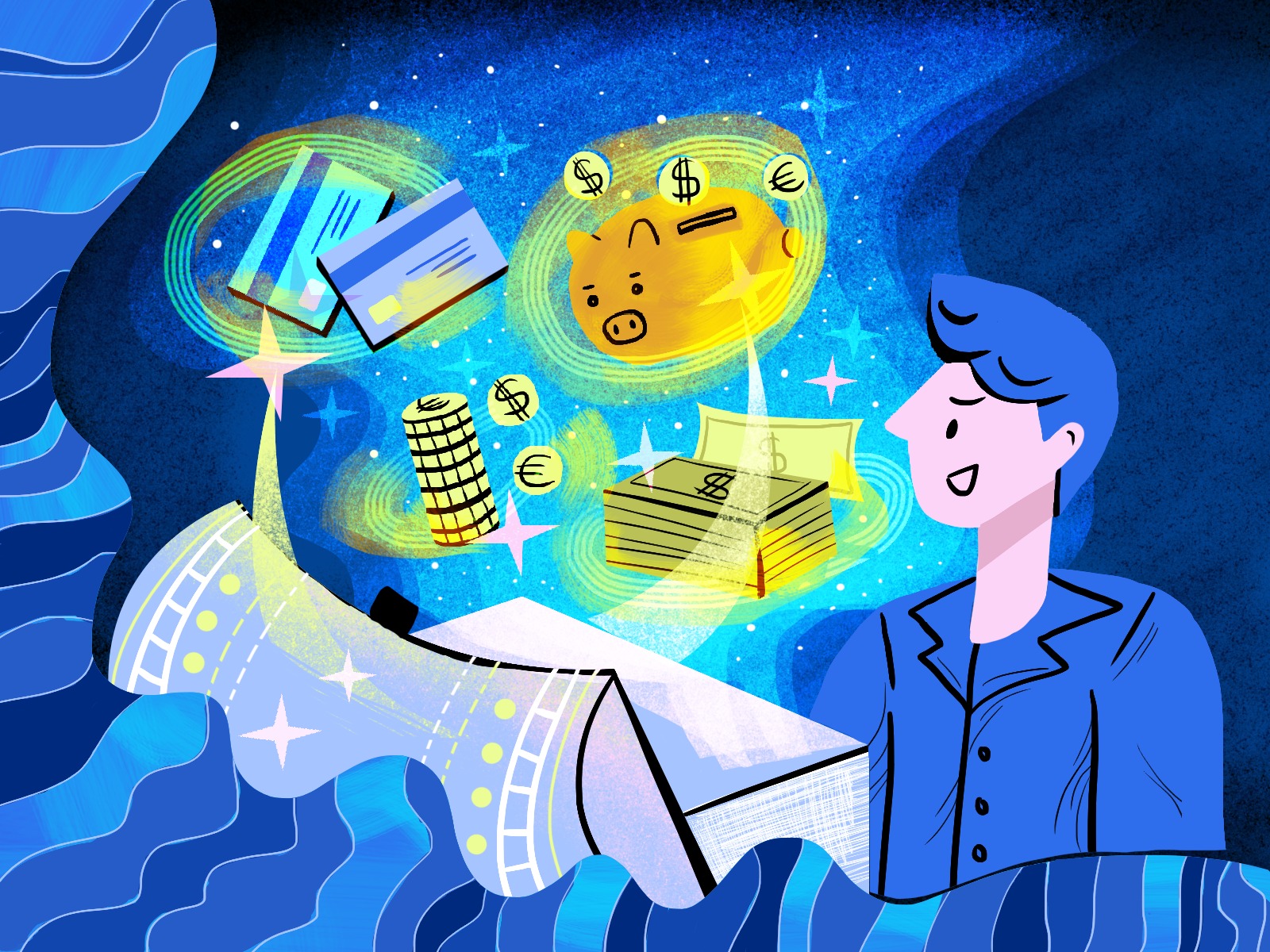 7 daily habits that lead to long-term financial success, including budgeting, saving, and mindful spending