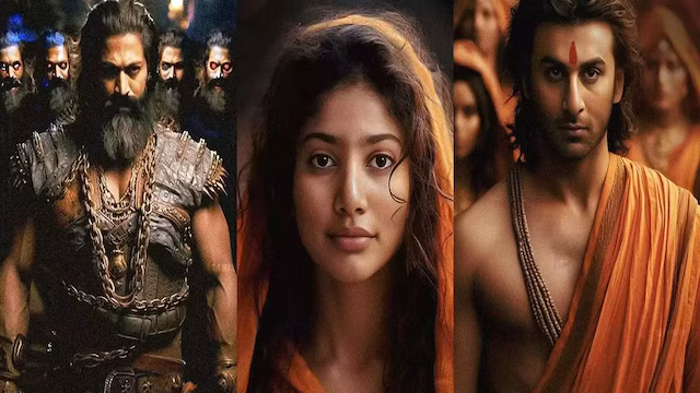 Yash on film set collaborating with Hollywood stunt director Guy Norris during ‘Ramayana’ shoot