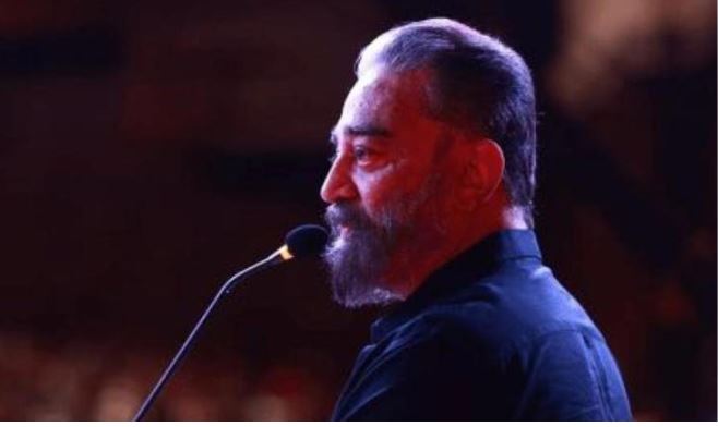 Kamal Haasan addressing media before Bengaluru court issues gag order