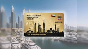 Indian passport holders boarding flight to Dubai with golden visa banners in the background